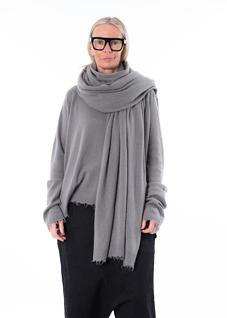 RUNDHOLZ DIP KNITTED SCARF