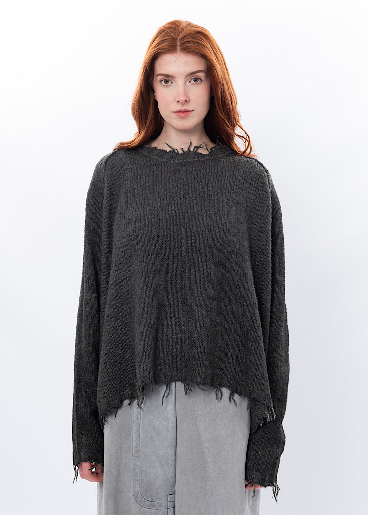 RUNDHOLZ DIP KNITTED PULLOVER