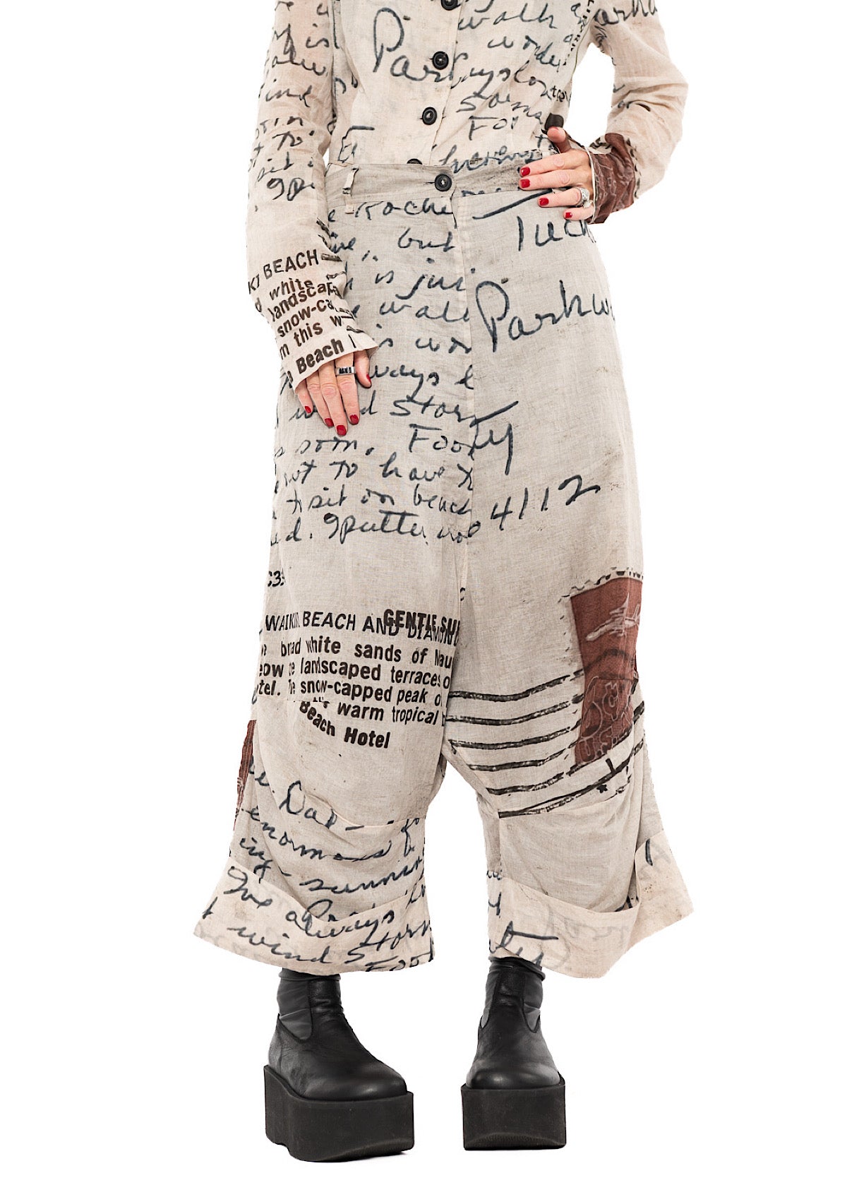 RUNDHOLZ DIP TROUSER