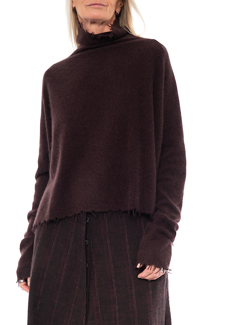 SIGNATURE MERINO RACCOON KNIT