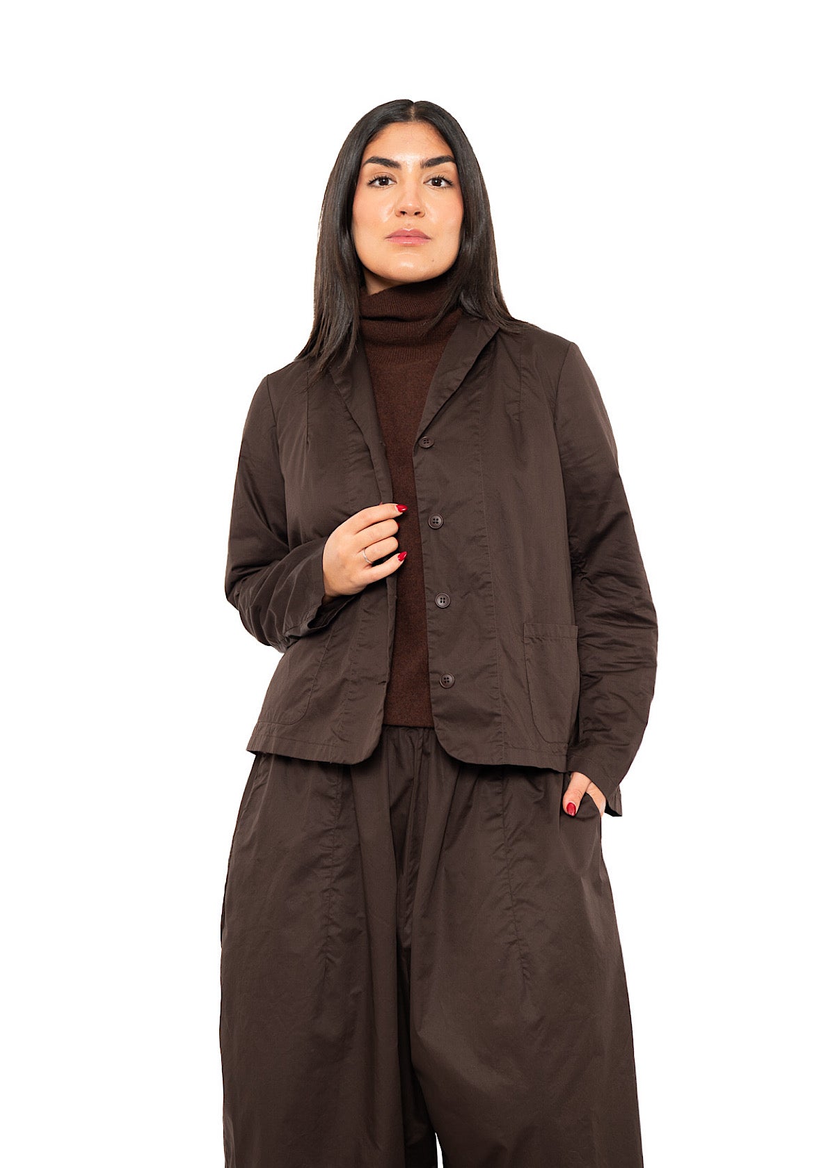 BOXY LIGHTWEIGHT COTTON JACKET