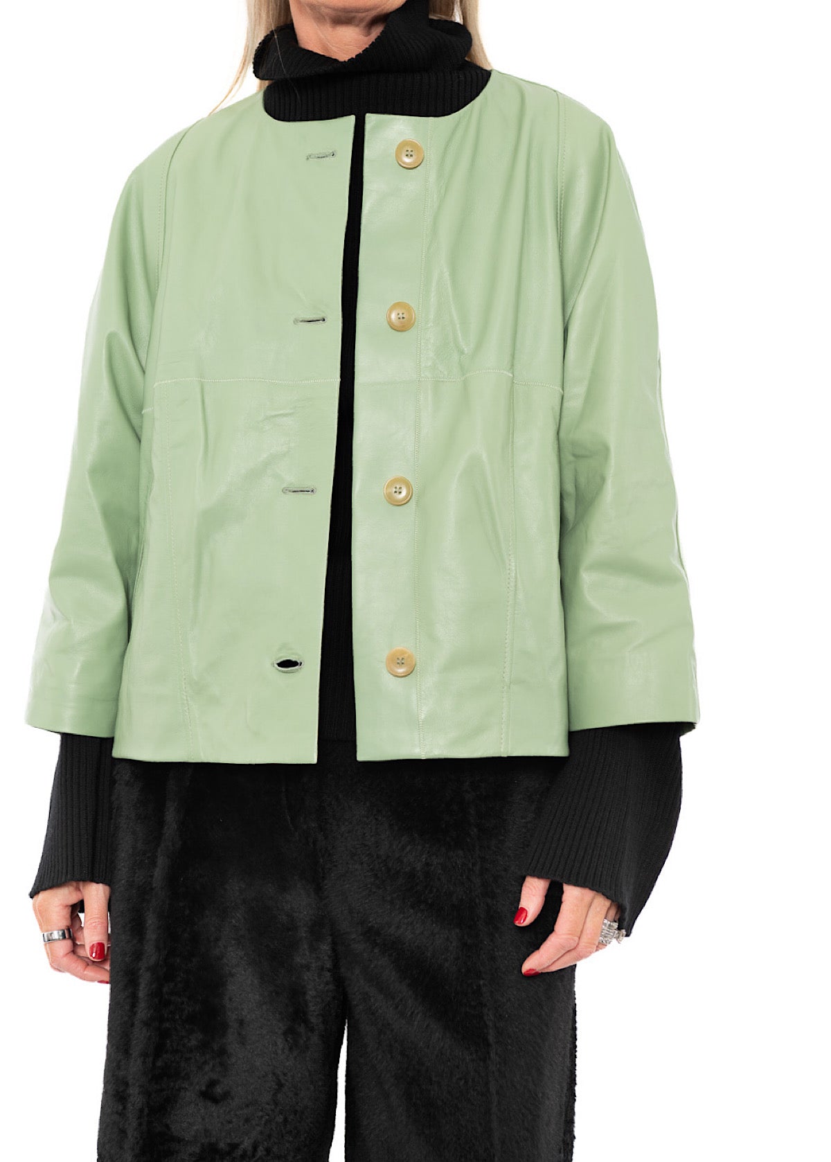 SIGNATURE LEATHER JACKET