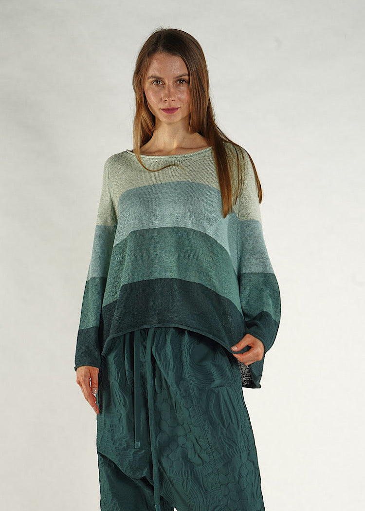 PRE-ORDER RUNDHOLZ BLACK LABEL PULLOVER *WATERFALL* (Shown in RAINFOREST)