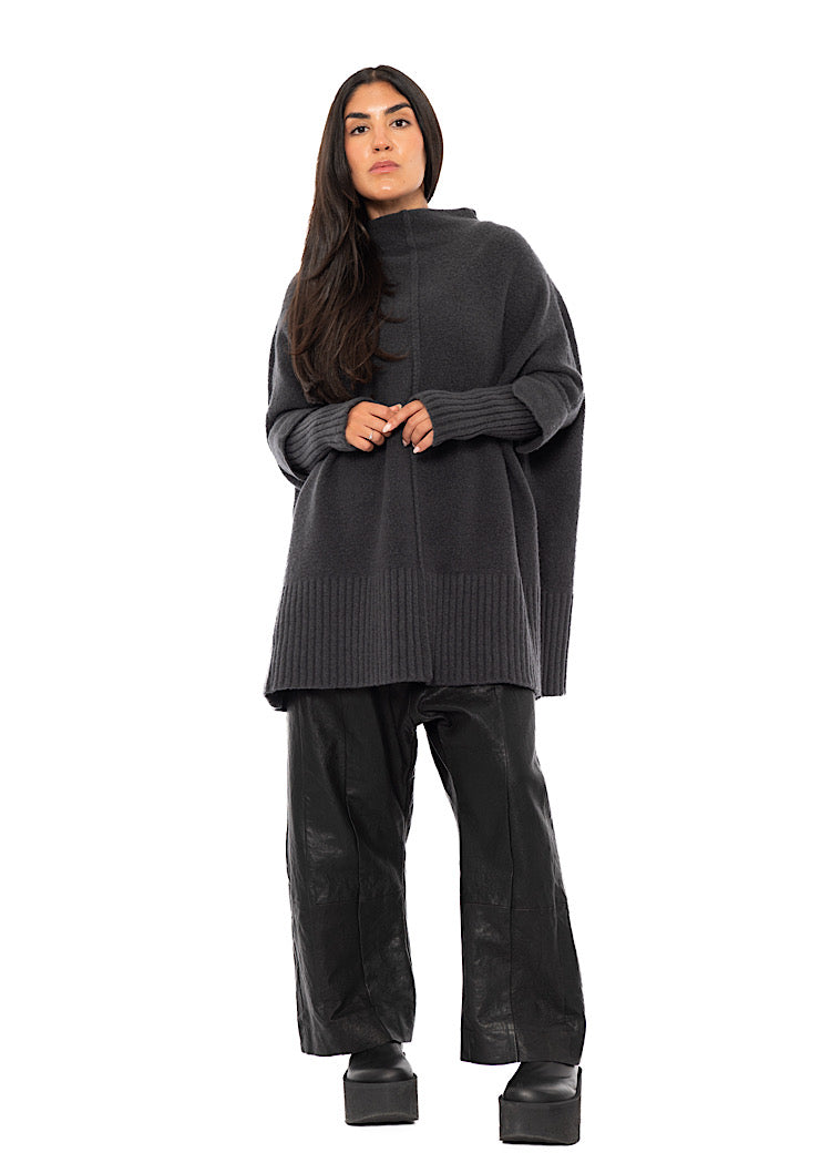 OVERSIZED KNITTED TUNIC