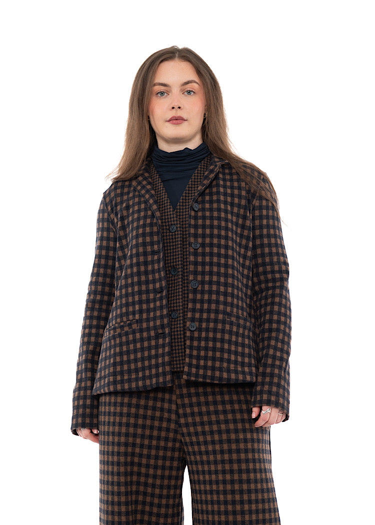 CHECKED APRILE JQ JACKET
