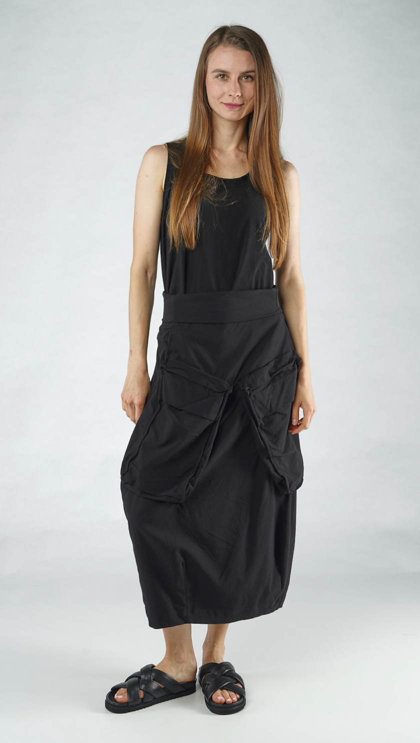 PRE-ORDER RUNDHOLZ BLACK LABEL SKIRT *OFF WHITE* (Shown in BLACK)