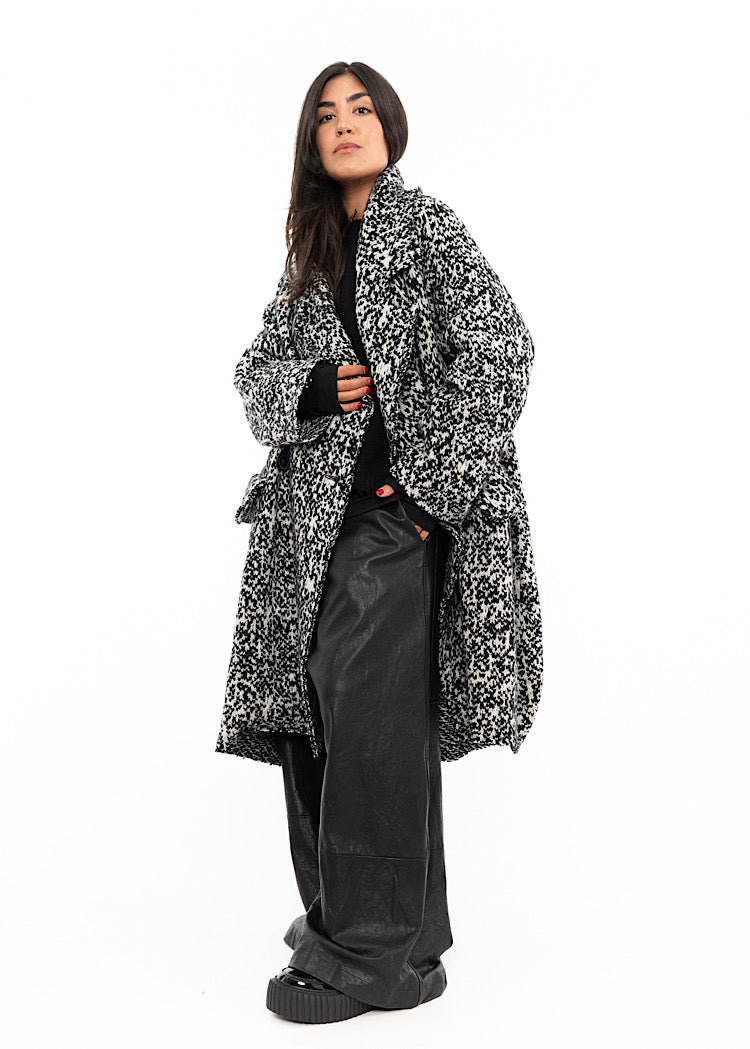 RUNDHOLZ MAINLINE KNITTED COAT