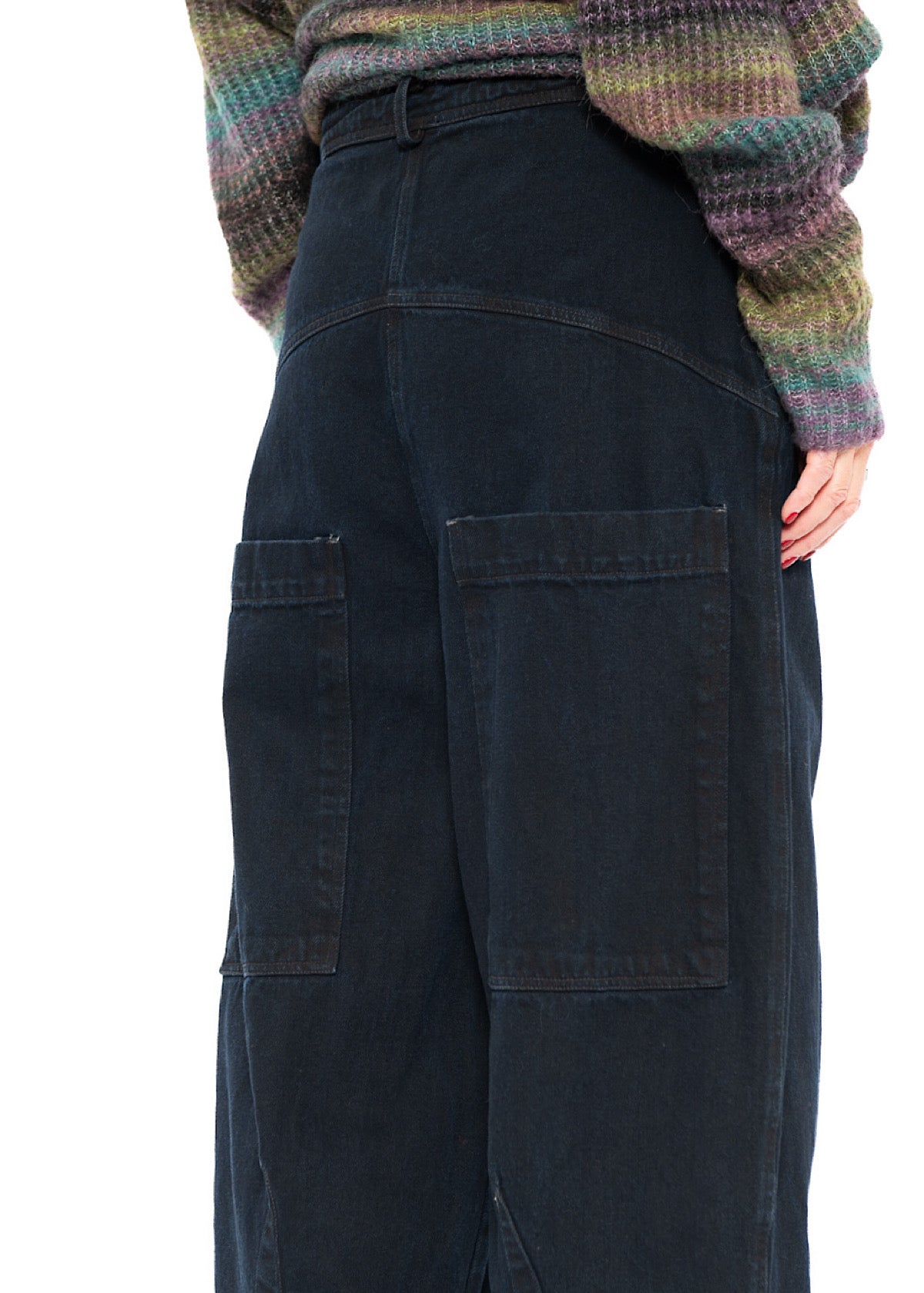 DENIM BALLOON TROUSER