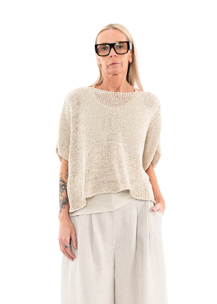 SORT AARHUS KNITTED TOP