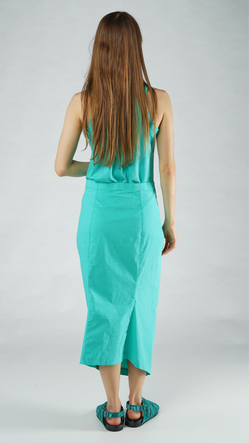 PRE-ORDER RUNDHOLZ BLACK LABEL SKIRT *OFF WHITE* (Shown In AQUA)