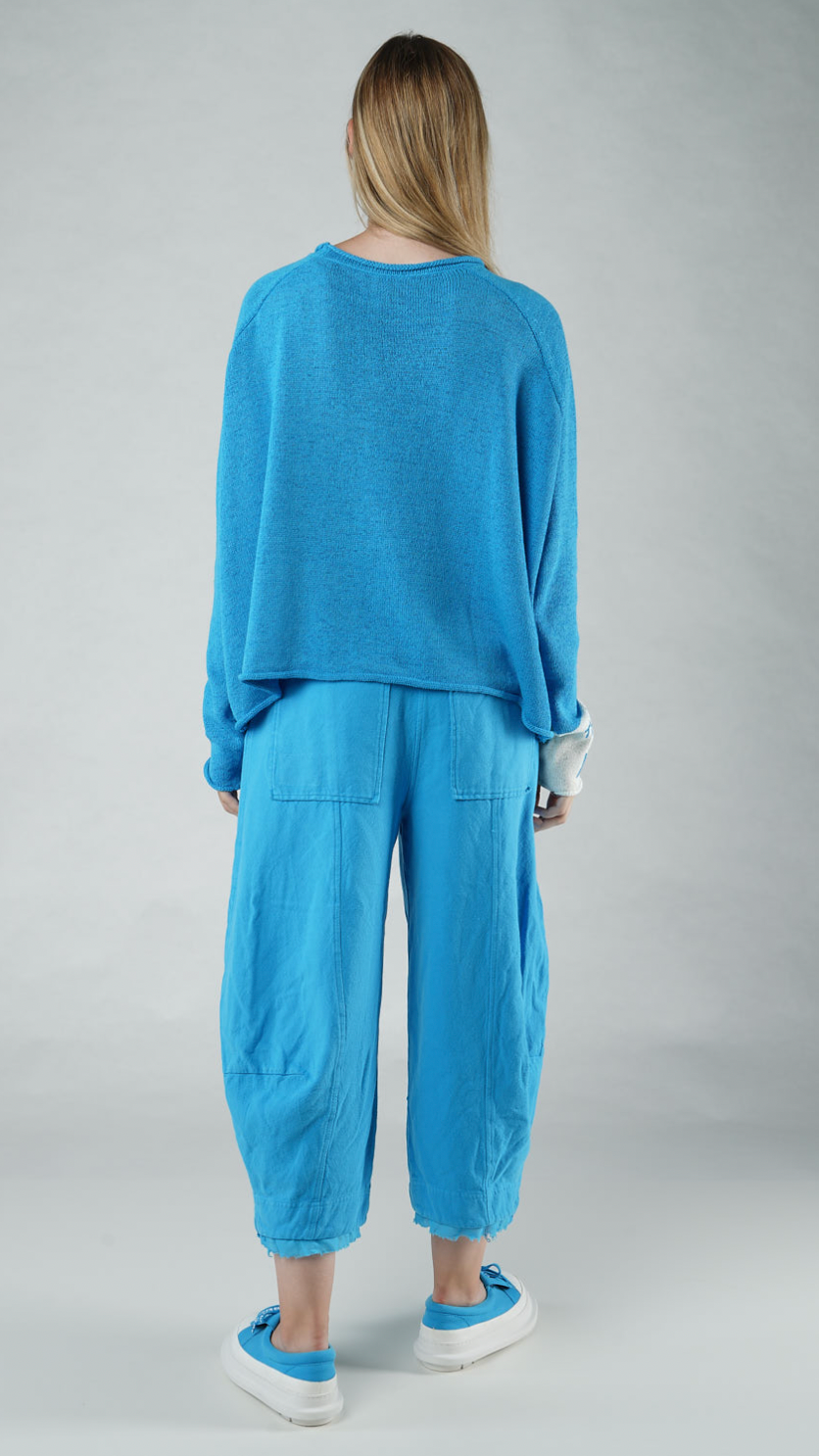 PRE-ORDER RUNDHOLZ BLACK LABEL PULLOVER *AQUA PRINT* (Shown In MALIBU PRINT)