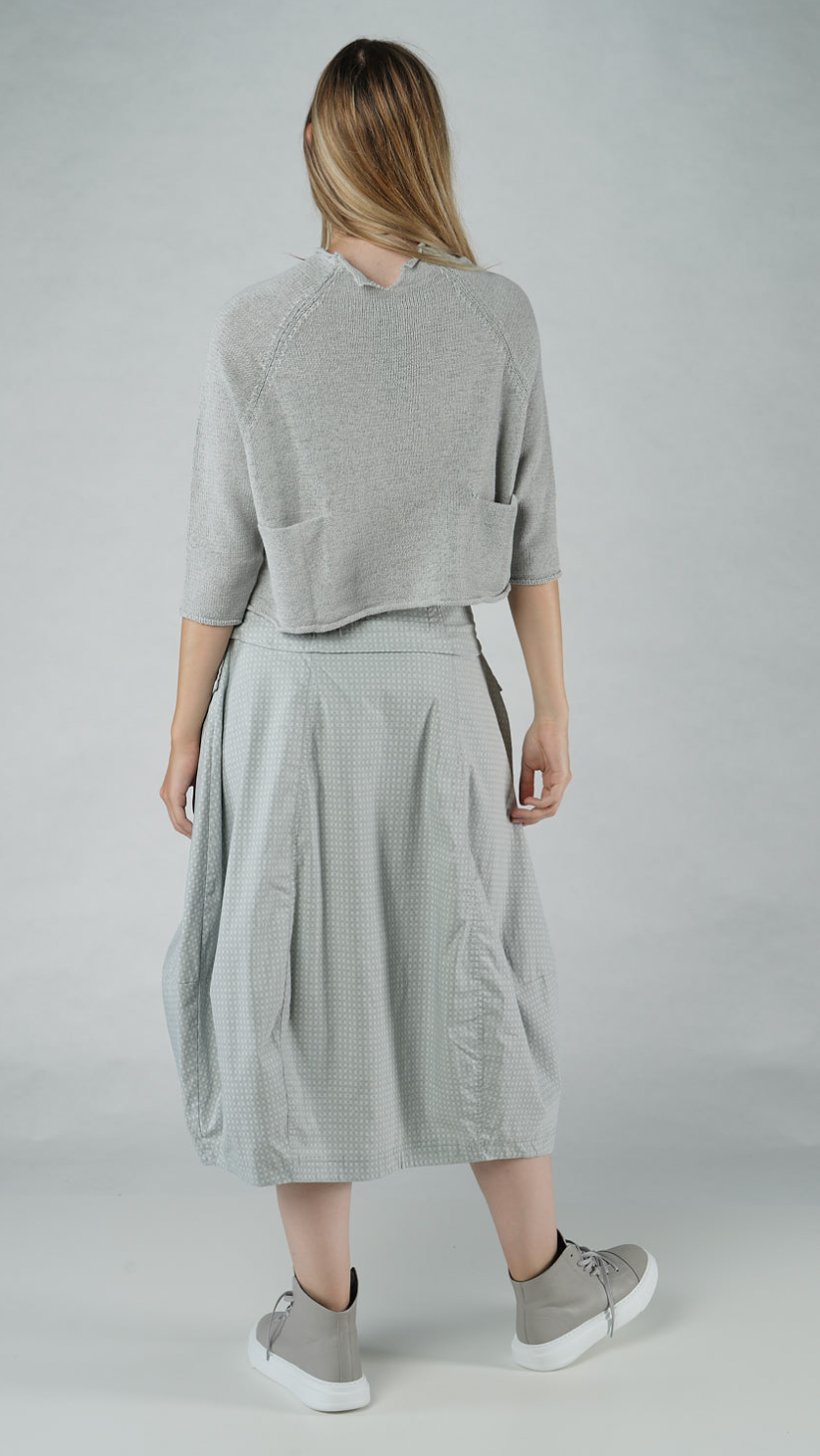 PRE-ORDER RUNDHOLZ BLACK LABEL CARDIGAN *OFF WHITE* (Shown In GREY)