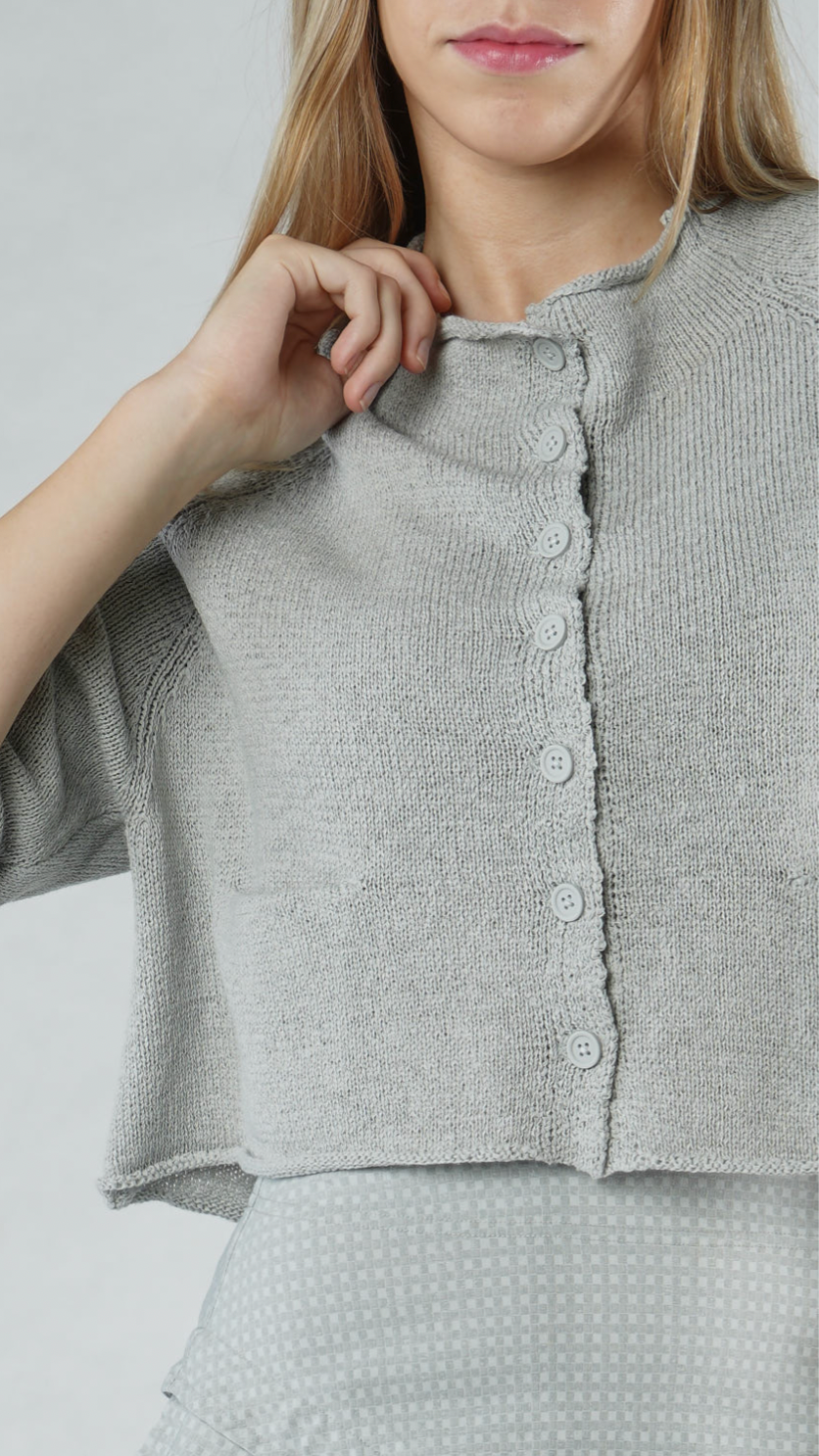 PRE-ORDER RUNDHOLZ BLACK LABEL CARDIGAN *BLACK* (Shown In GREY)