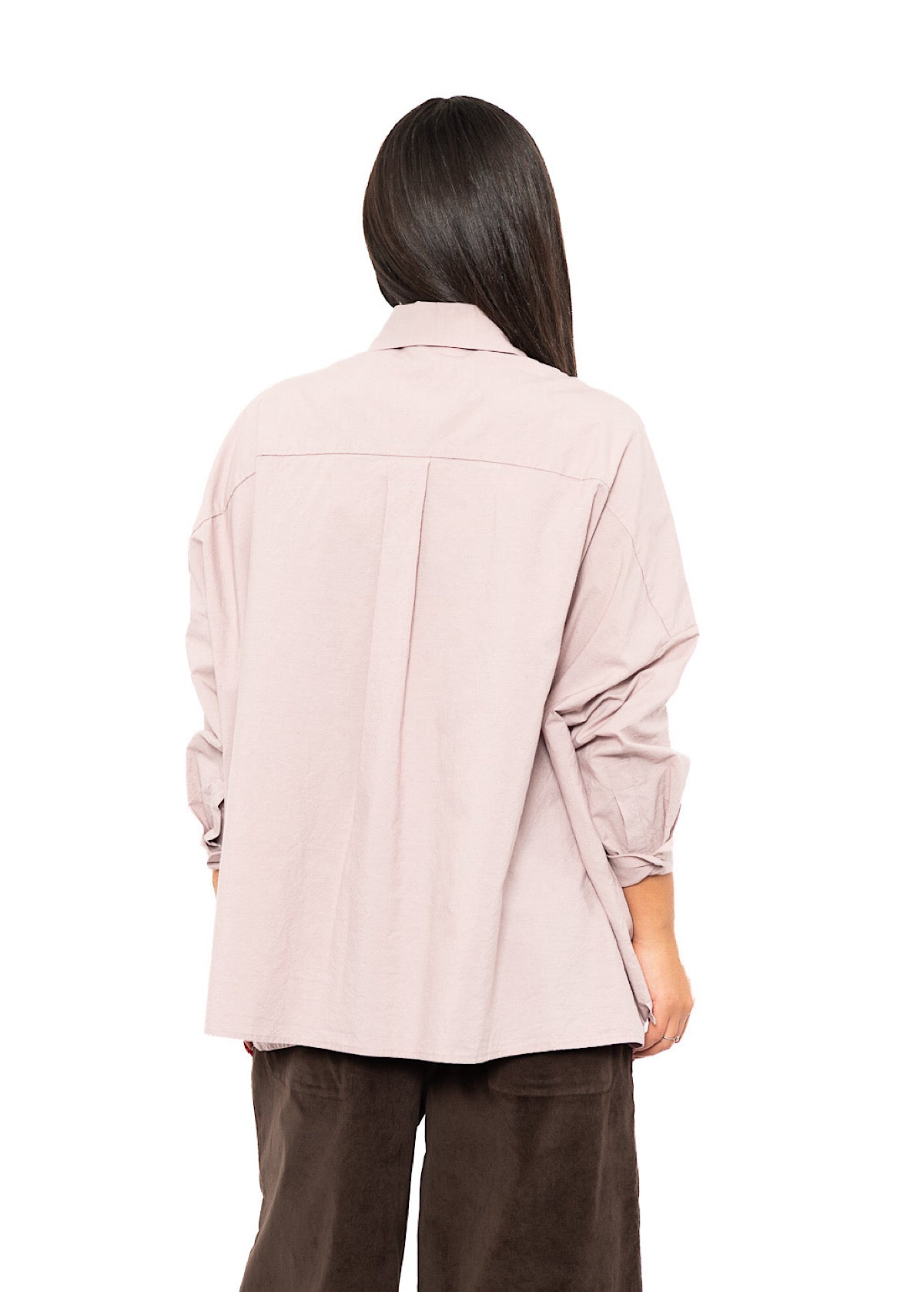 OVERSIZED CRISP COTTON CINDY SHIRT