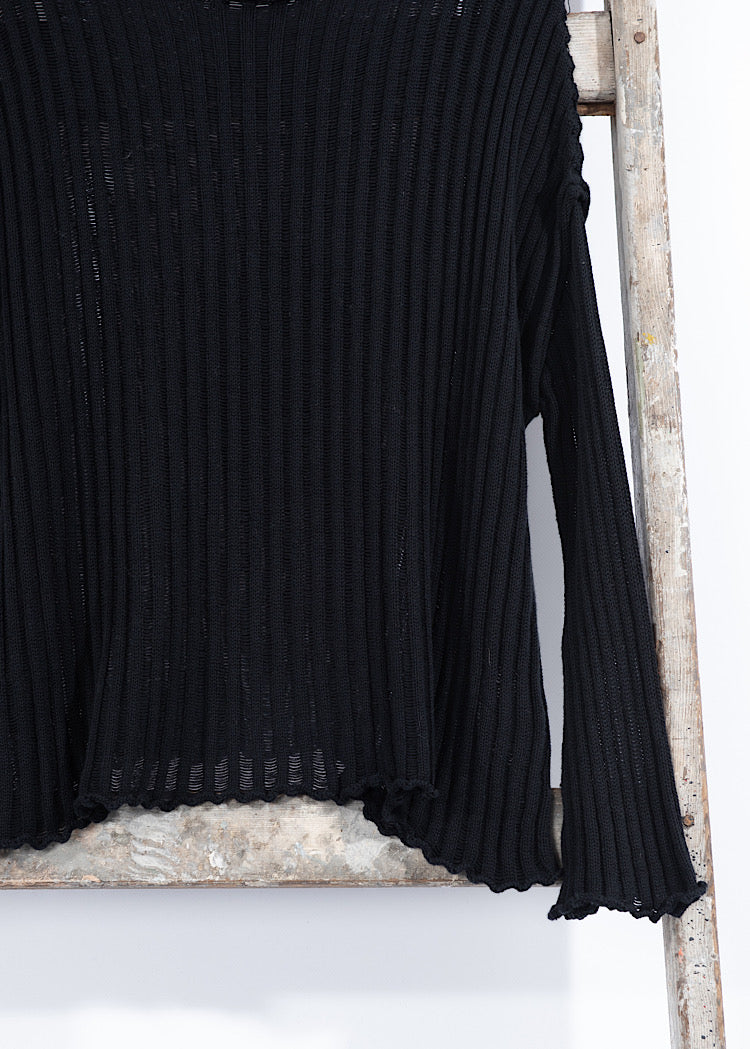 PRE-LOVED SORT AARHUS KNITTED PULLOVER