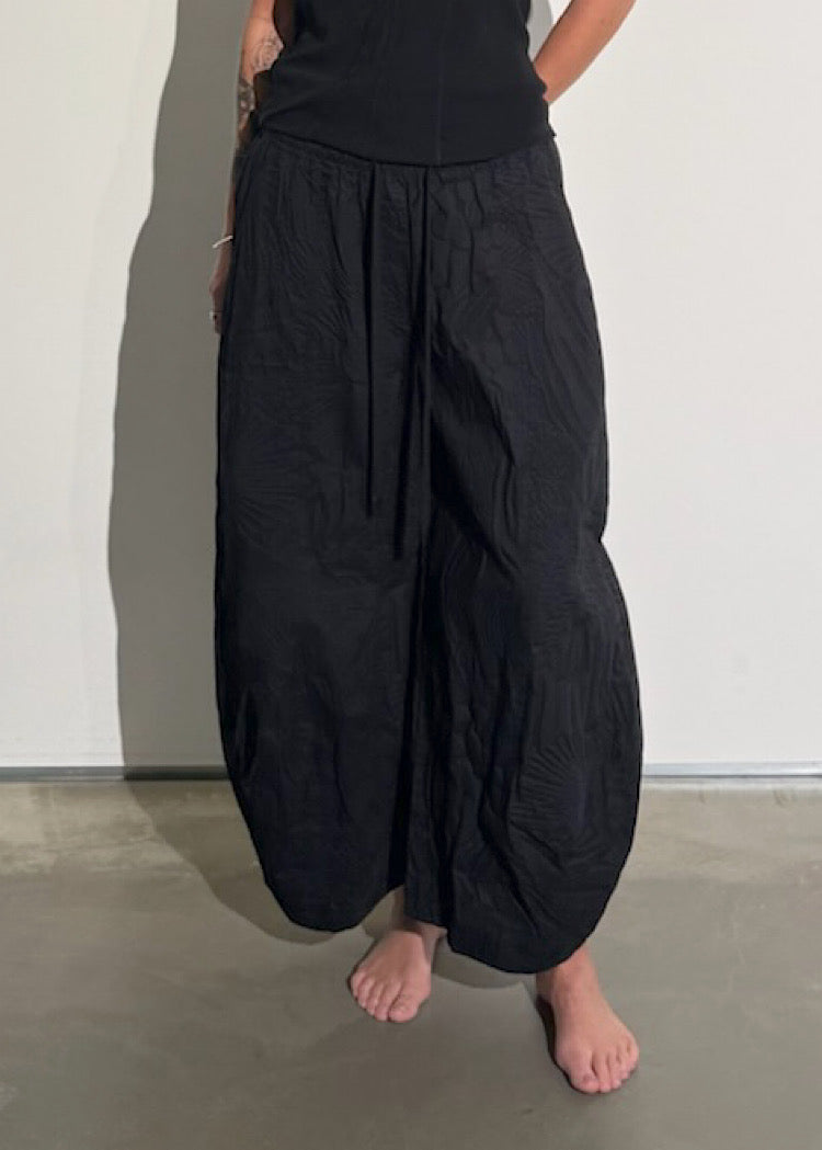 PRE-ORDER RUNDHOLZ BLACK LABEL TROUSER *OFF WHITE POPLIN PRINT* (Shown in BLACK POPLIN PRINT)