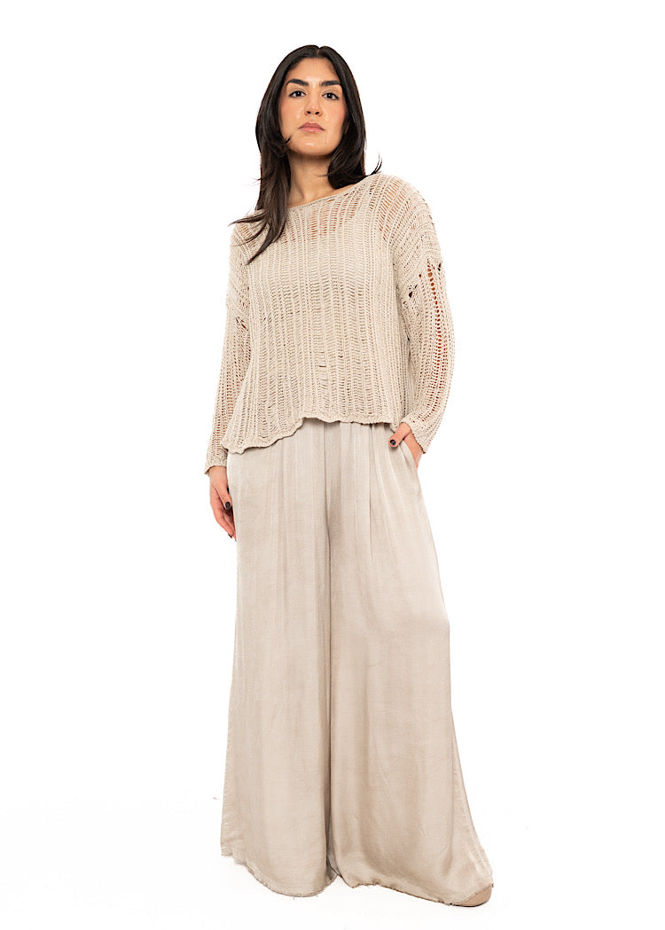 SANCTAMUERTE KNITTED PULLOVER