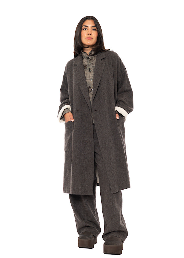 OVERSIZED TWEED COAT
