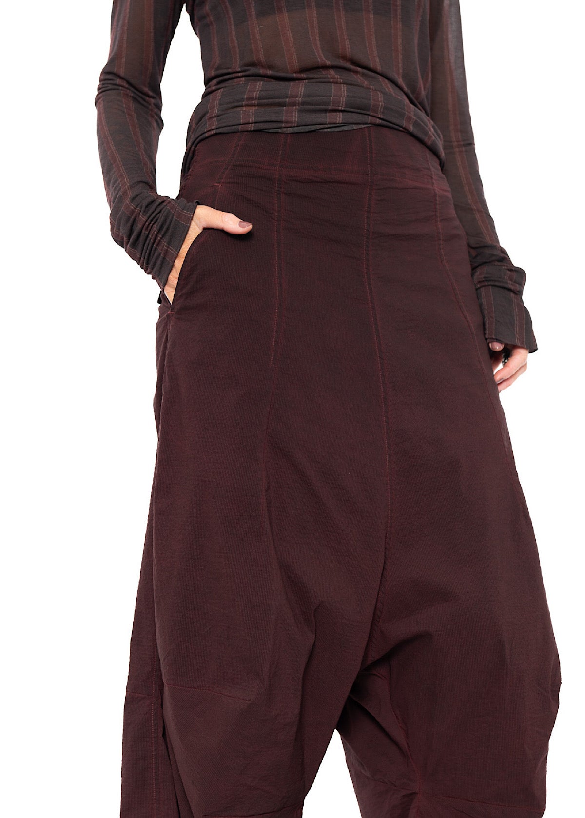 SIGNATURE DROP CROTCH STRETCH TROUSER