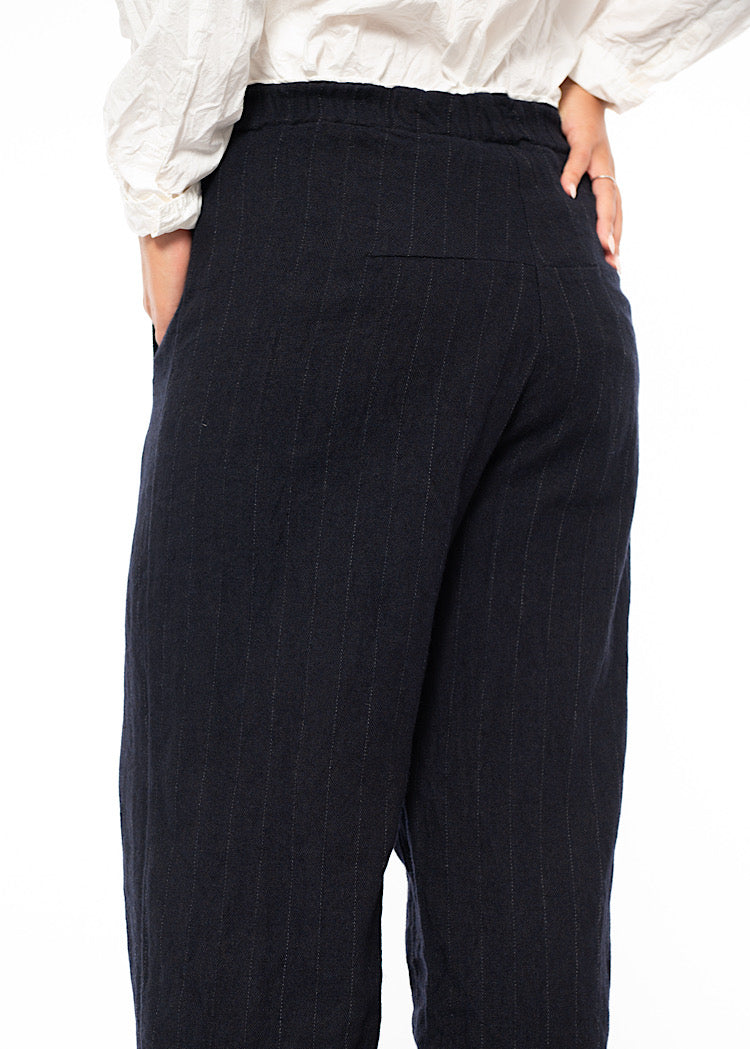PINSTRIPE PAULETTE TROUSER
