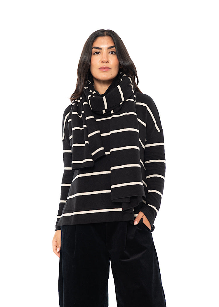 SIGNATURE STRIPED SEGOVIA SCARF