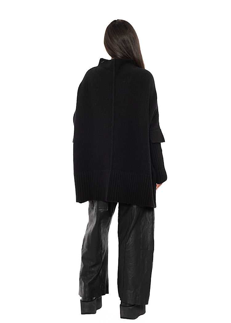 OVERSIZED KNITTED TUNIC