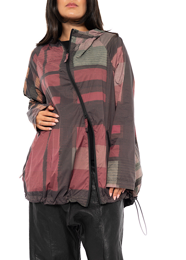 HERITAGE CHECK TECHNICAL RAIN JACKET