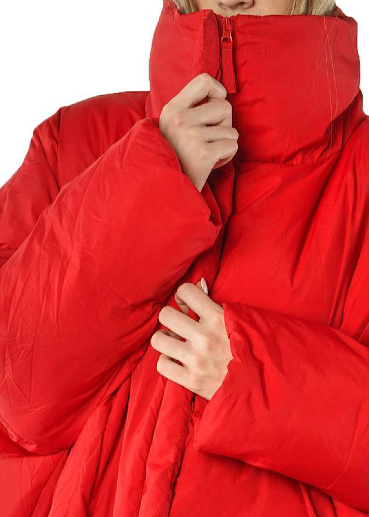 HERITAGE CHECK PUFFER COAT *CHECK MULTICOLOUR* (Shown in LAVA)