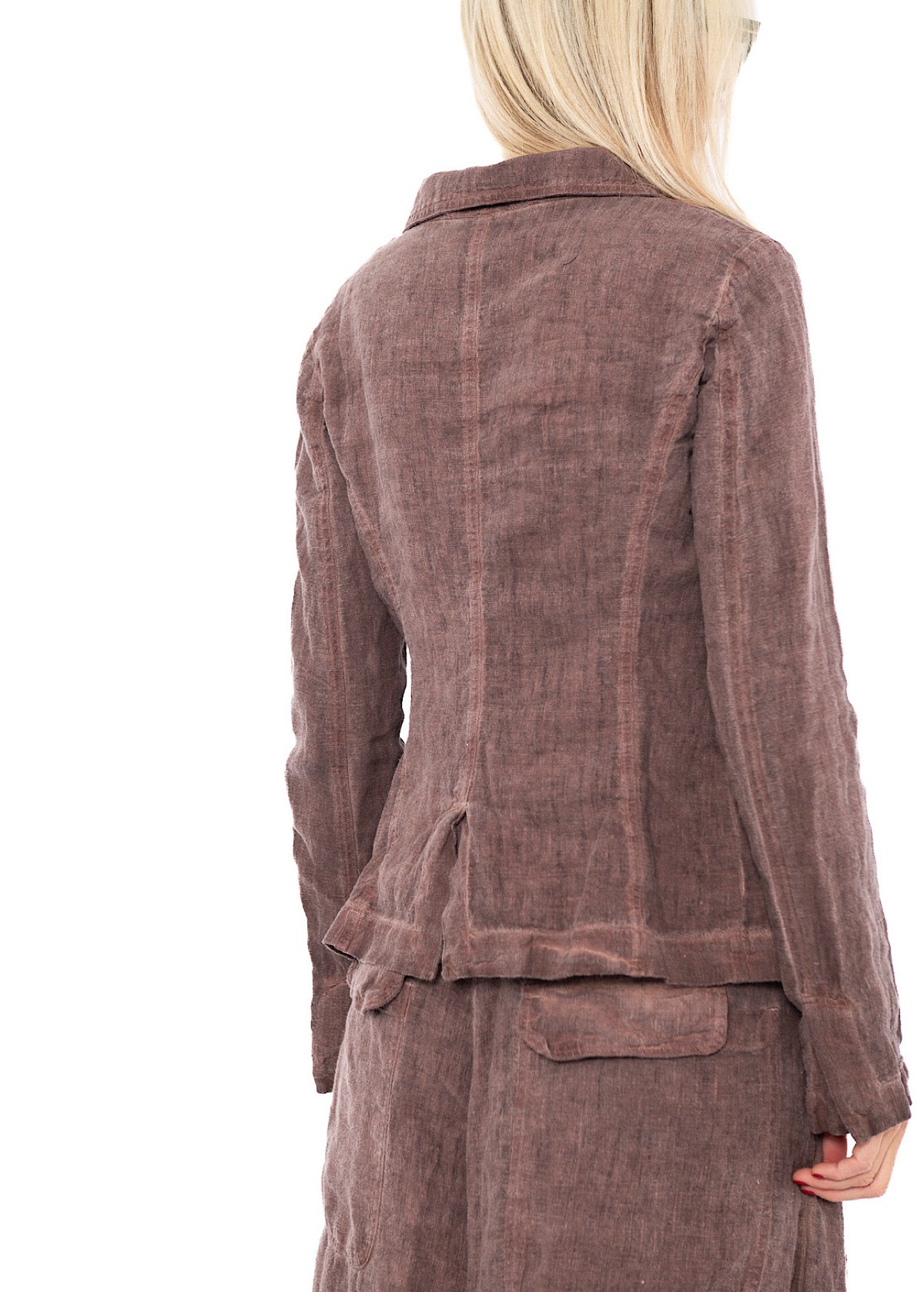 WINTER LINEN TAILORED JACKET