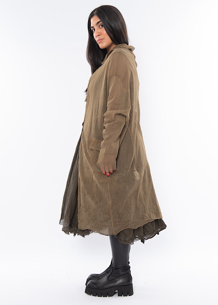 RUNDHOLZ DIP NETTED COAT