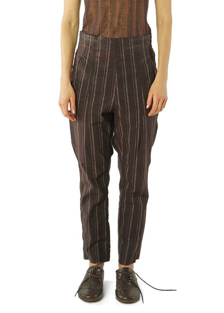 CL TAPERED PINSTRIPE STRETCH TROUSER *UMBRA CLOUD*