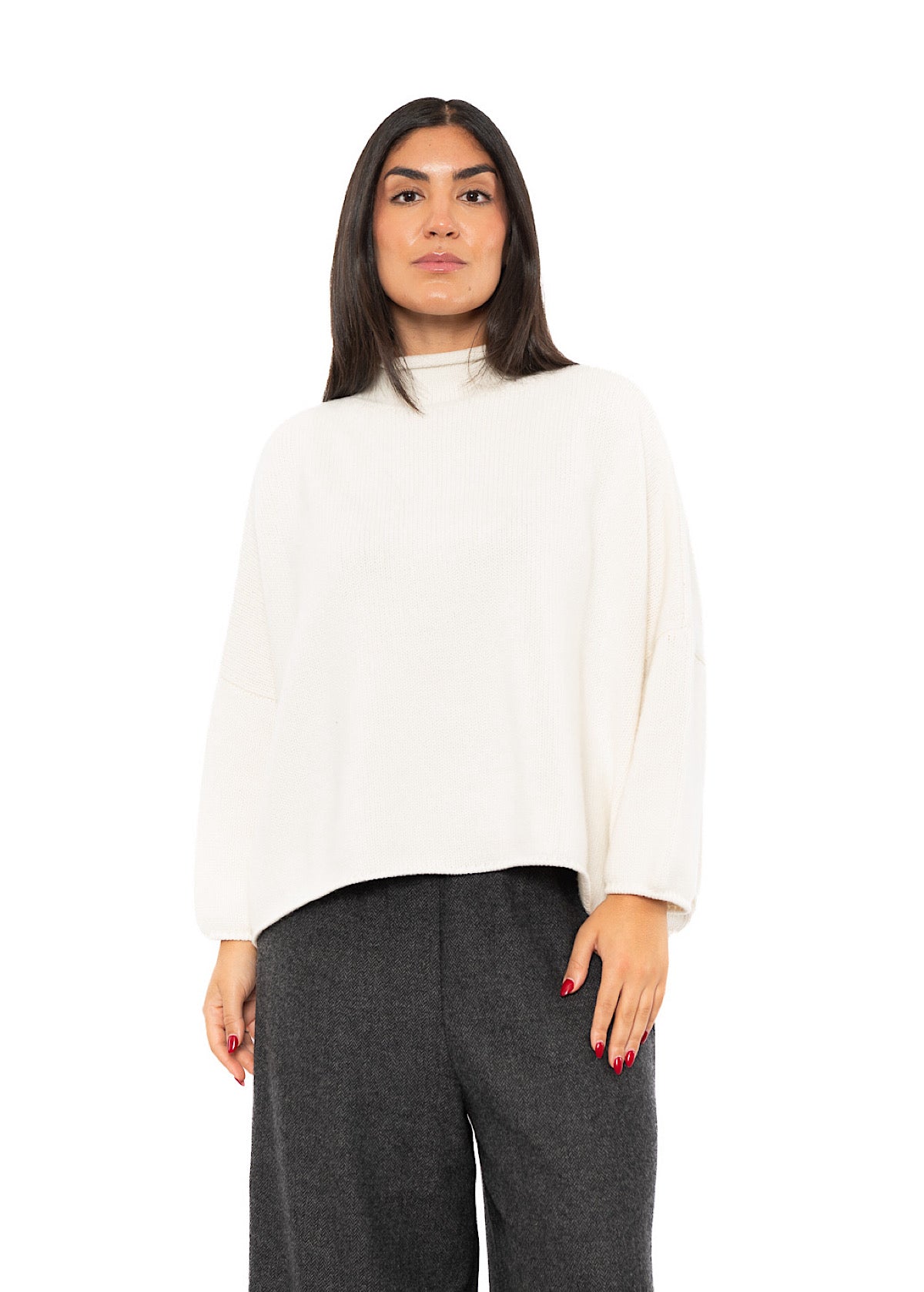 RELAXED CASHMERE BLEND FERRUCCIO PULLOVER