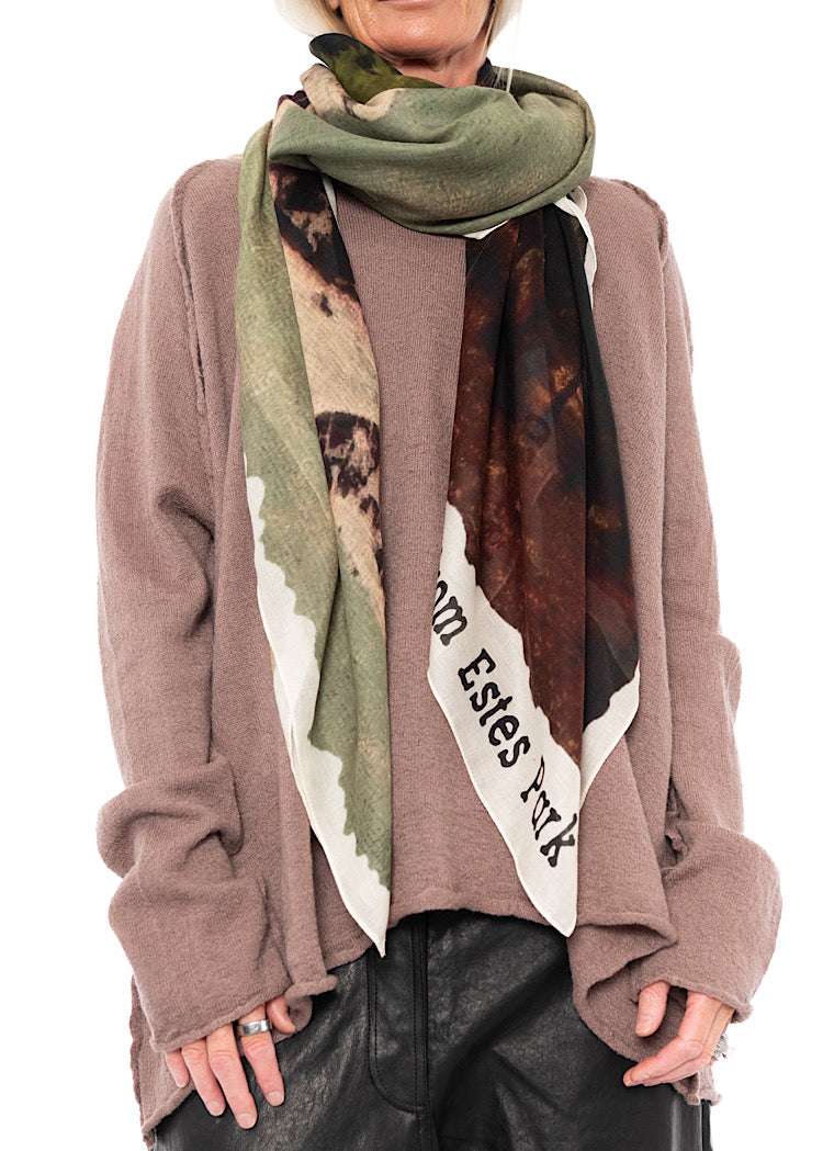 LANDSCAPE PRINT SCARF