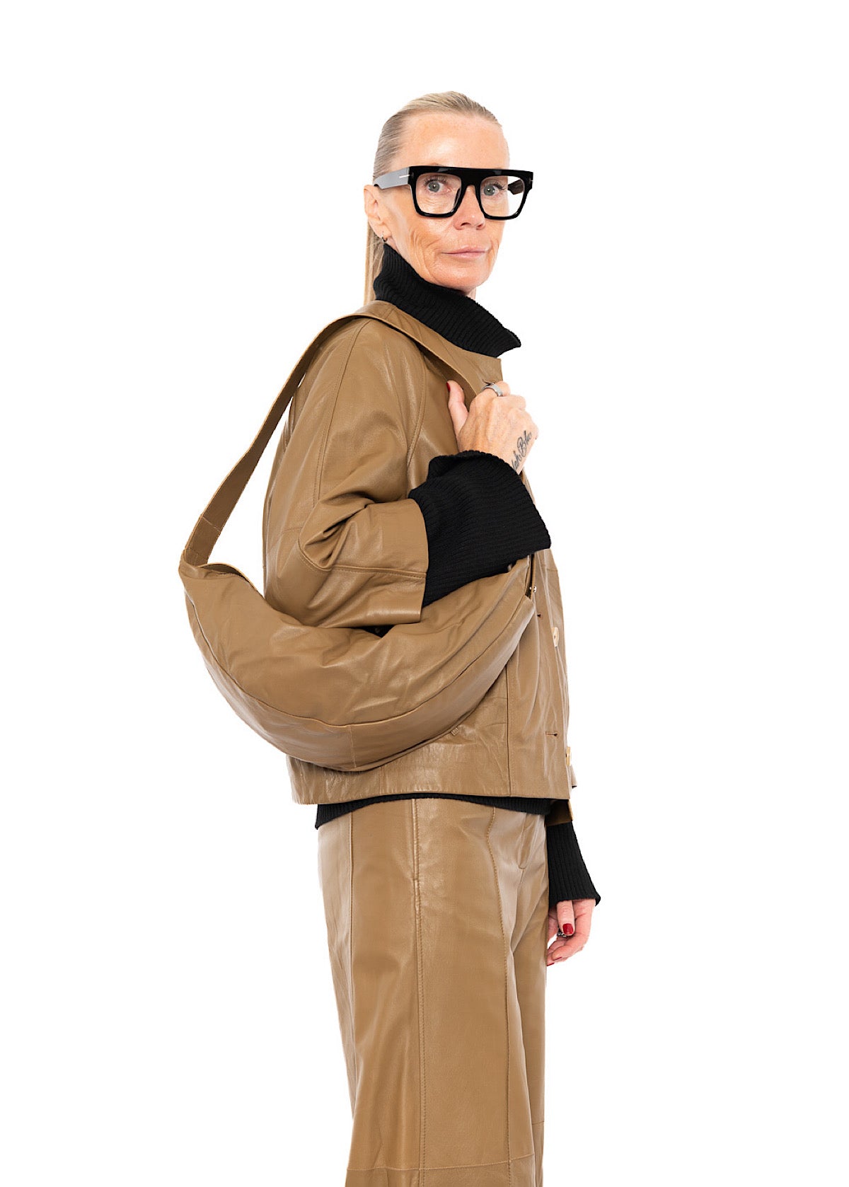 CROSSBODY LEATHER BAG