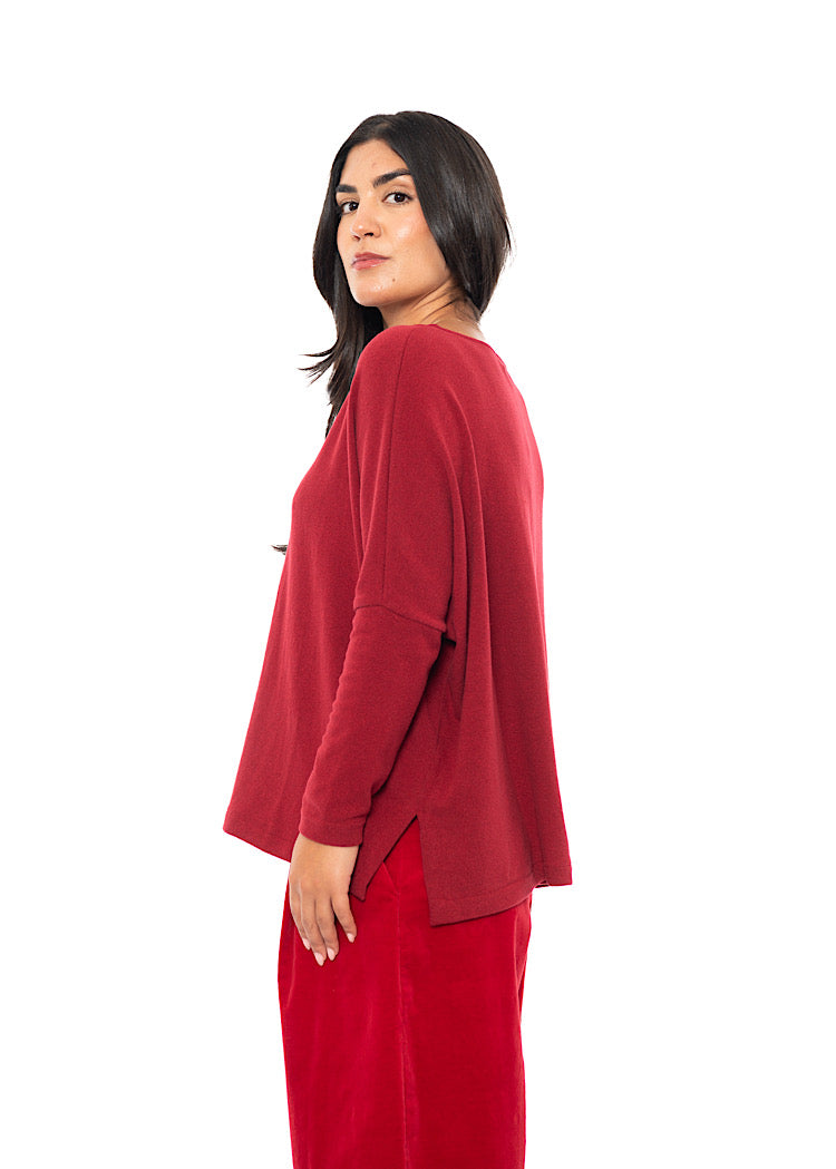 COTTON-FLEECE MARTIS PULLOVER