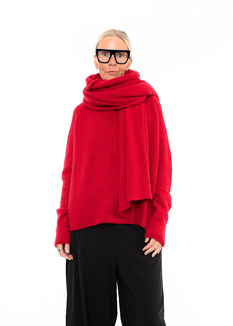 RUNDHOLZ BLACK LABEL KNITTED SCARF