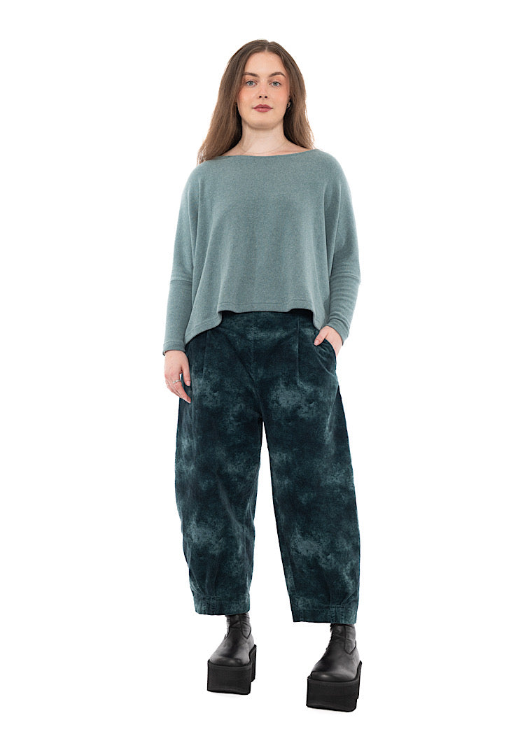 SIGNATURE COTTON-FLEECE KIRA PULLOVER