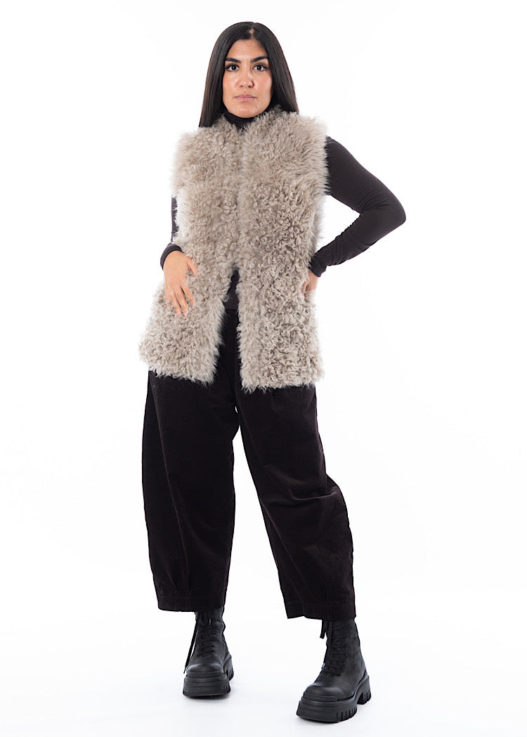 DOM GOOR SHEARLING GILET