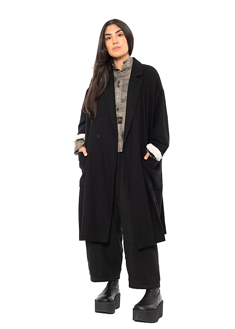 OVERSIZED TWEED COAT