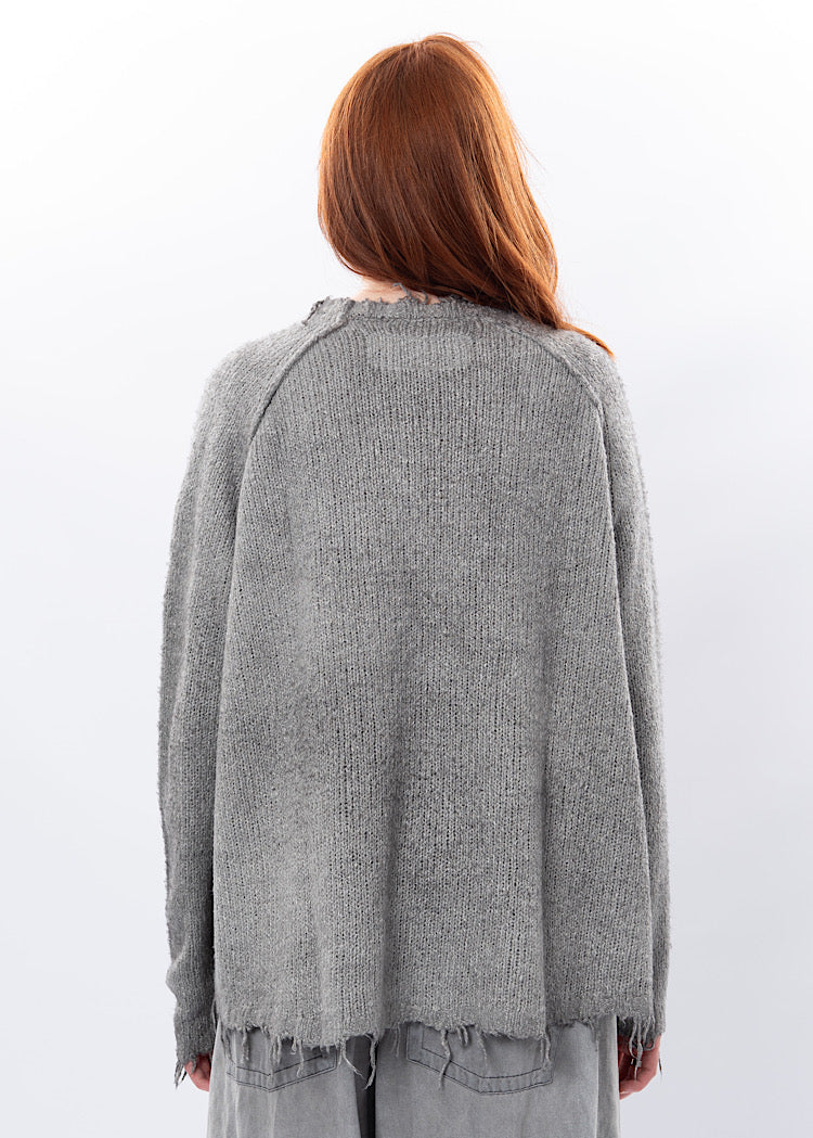 RUNDHOLZ DIP KNITTED PULLOVER