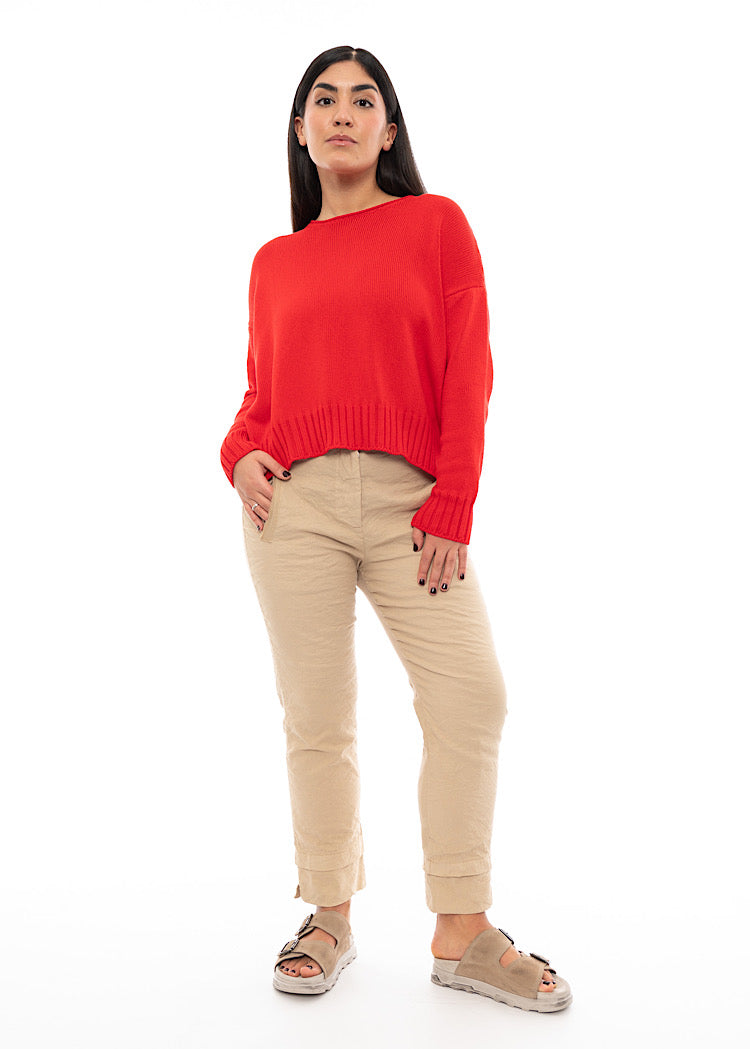 AEQUAMENTE KNITTED PULLOVER