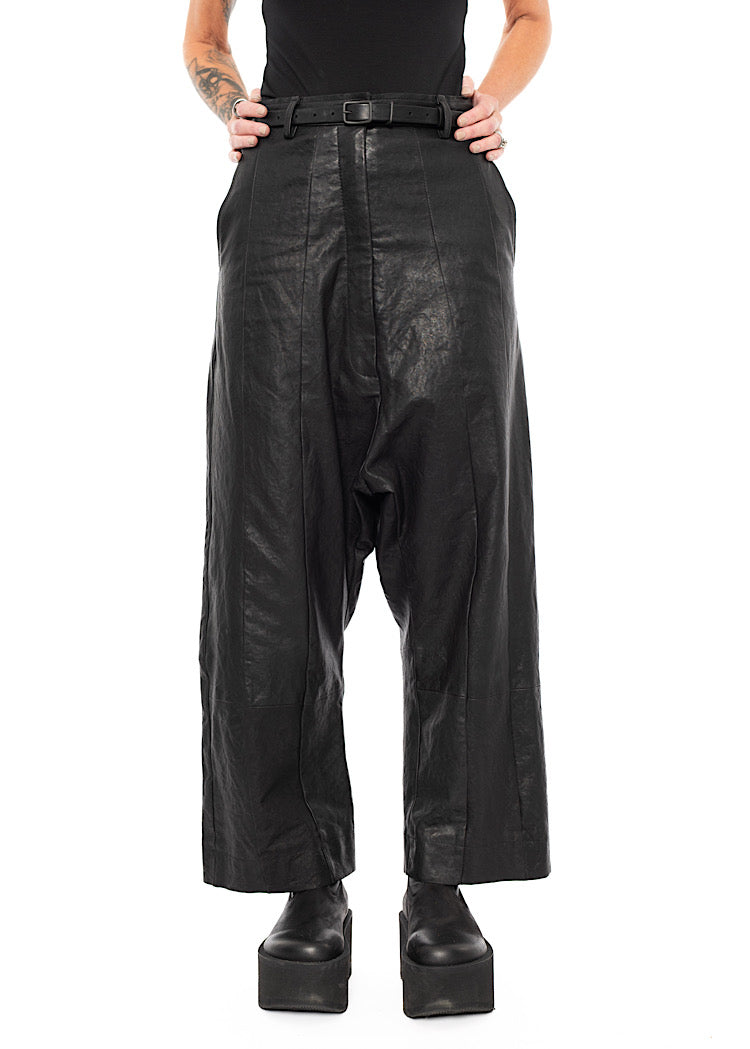 SKINNY LEATHER BELT