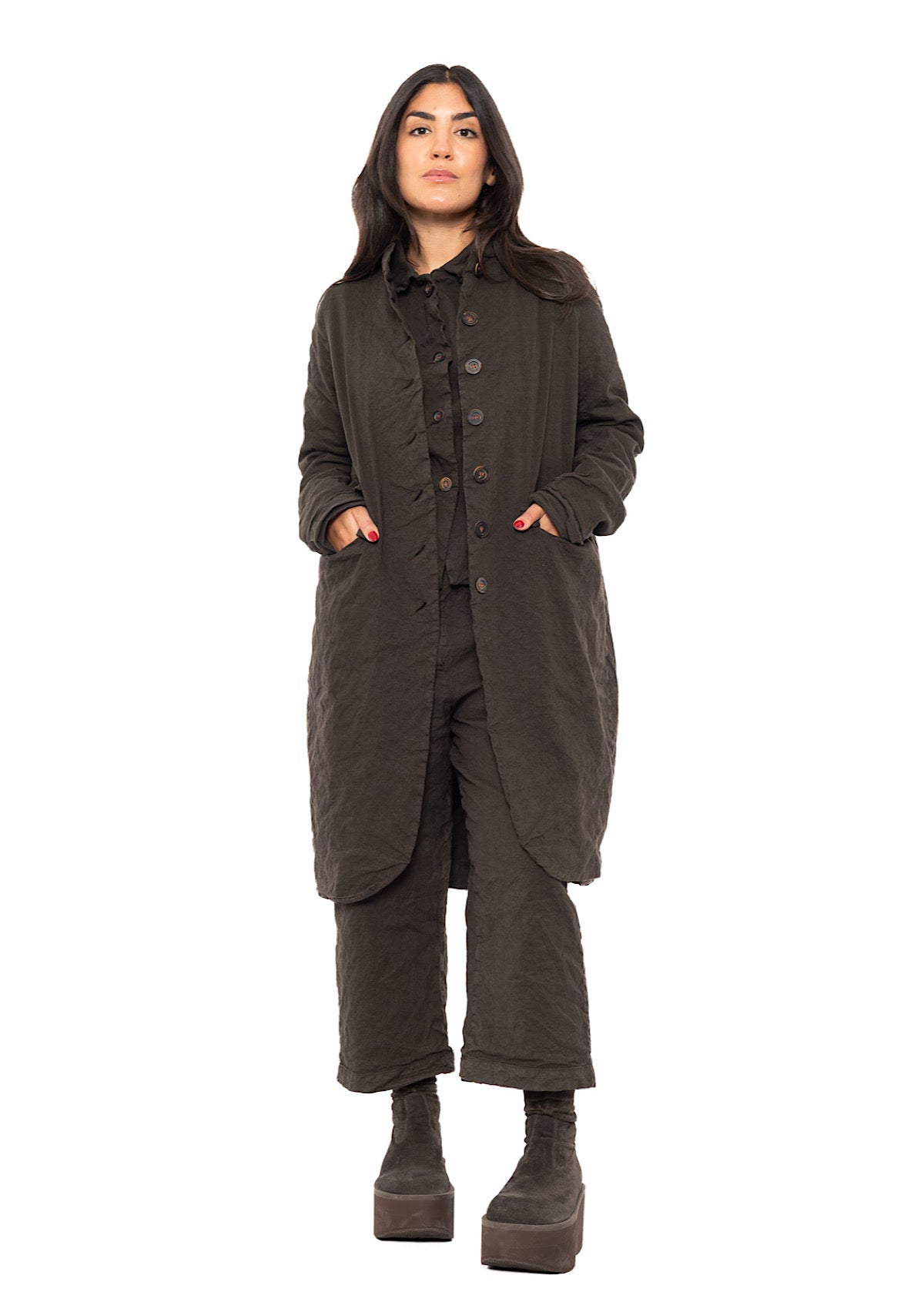 COTTON-TWILL MARTHE COAT