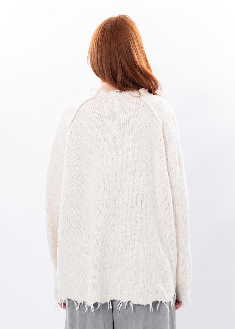 RUNDHOLZ DIP KNITTED PULLOVER