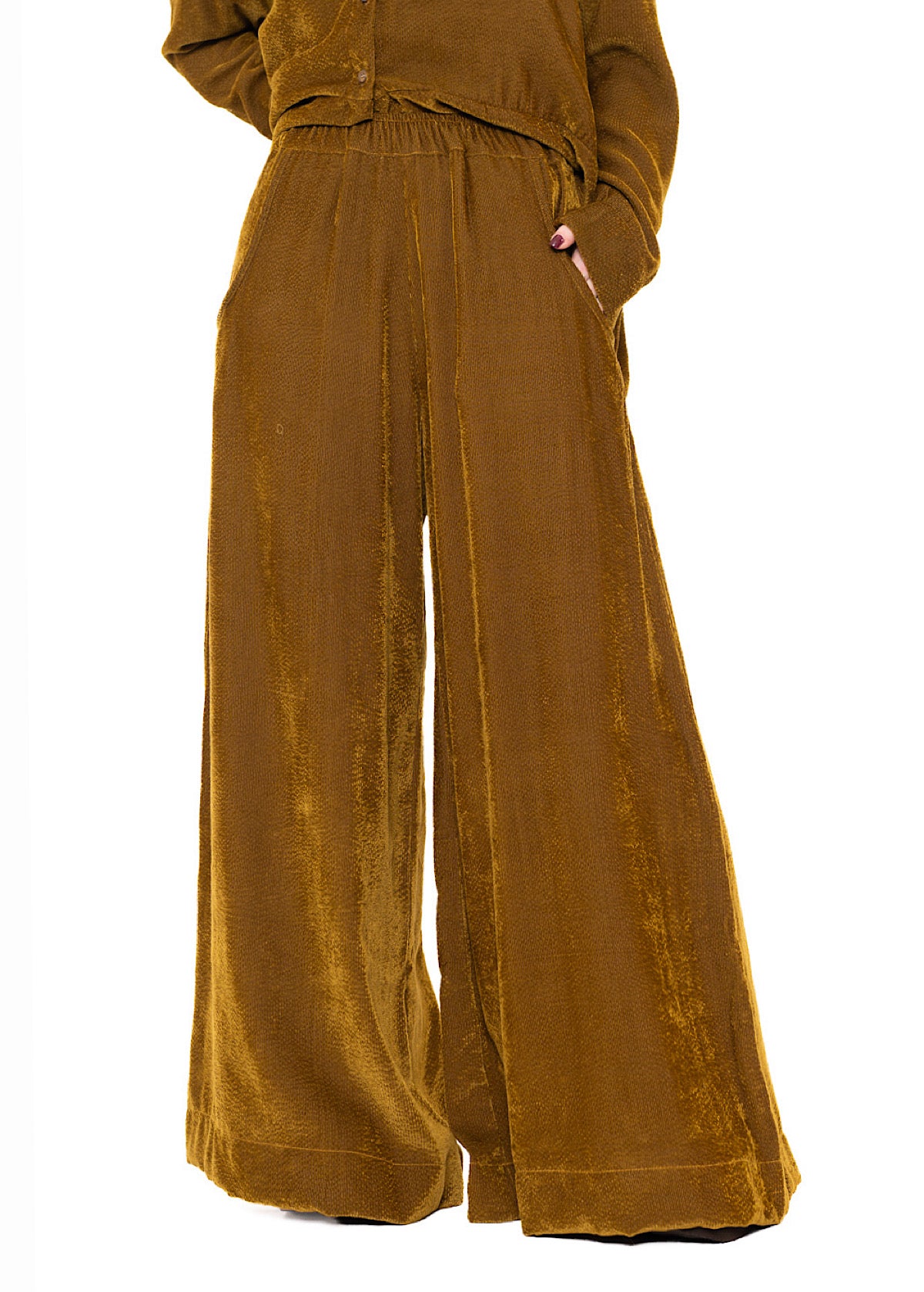 FLUID WIDE-LEG MADDA TROUSER