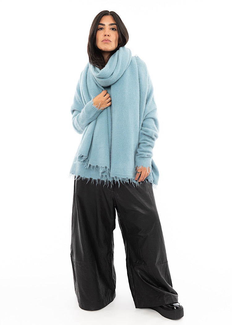 RUNDHOLZ DIP KNITTED SCARF