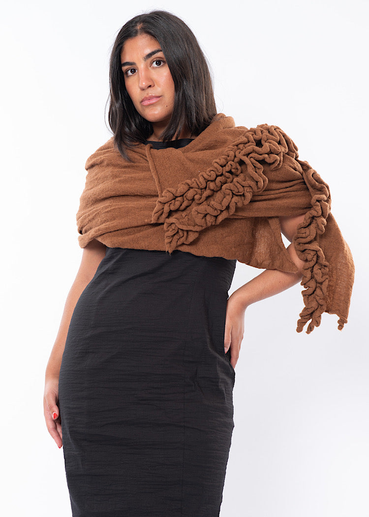 RUNDHOLZ BLACK LABEL KNITTED SCARF