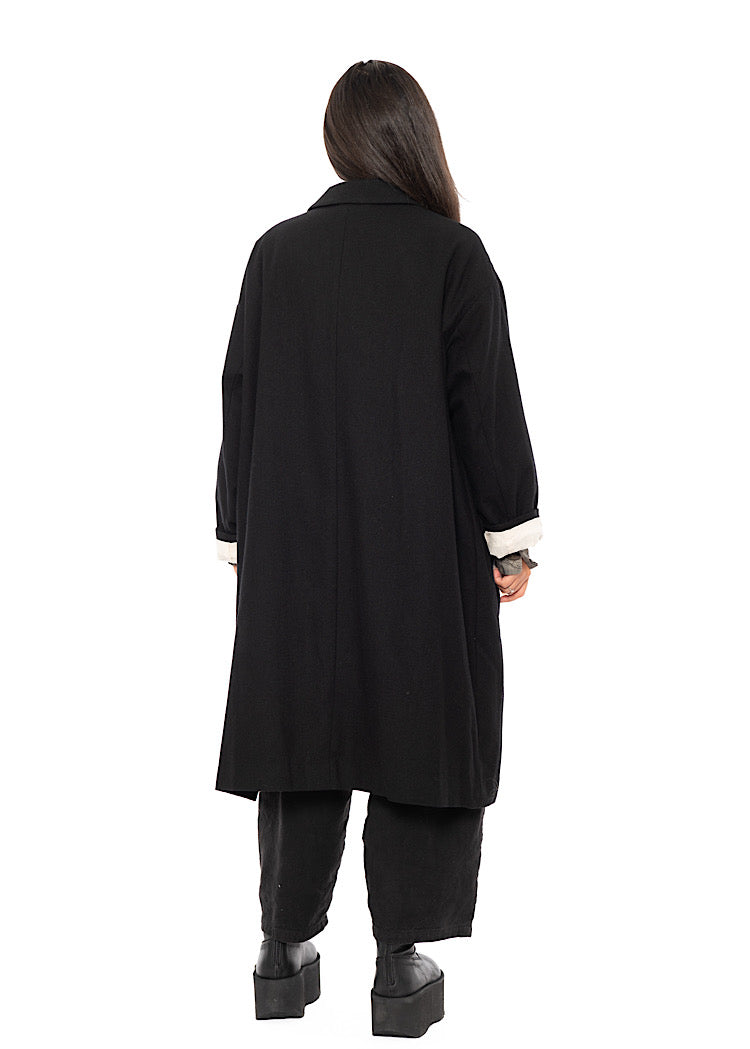 OVERSIZED TWEED COAT