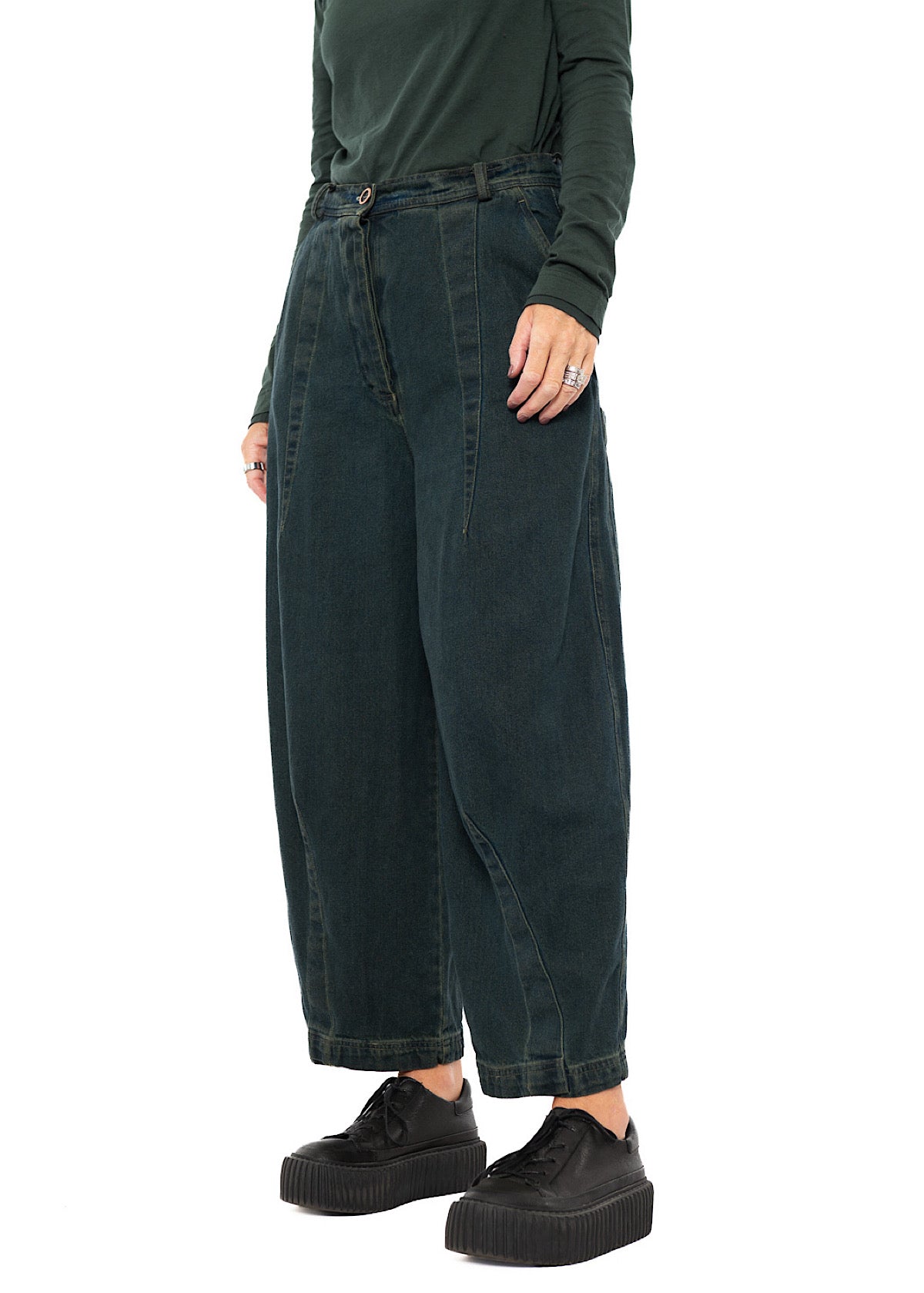 DENIM BALLOON TROUSER