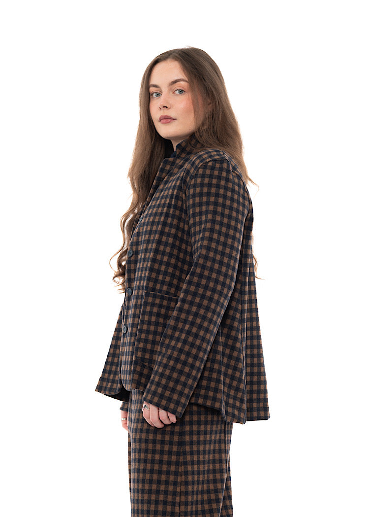 OVERSIZED CHECKED CIMONE JQ JACKET